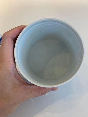Een Chinese blauw-witte dekselpot met decor van antiquiteiten, Kangxi — foto 8