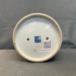 Een Chinese blauw-witte jardinière met de 'Acht paarden van Mu Wang', Qianlong merk, 19e eeuw — foto 11