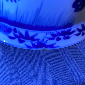 Een Chinese blauw-witte kan en een kom met een tijger, Kangxi merk en periode — foto 12