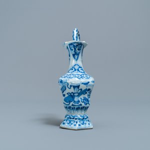 Een Chinese blauw-witte kan naar Europees zilveren voorbeeld, Kangxi — foto 5