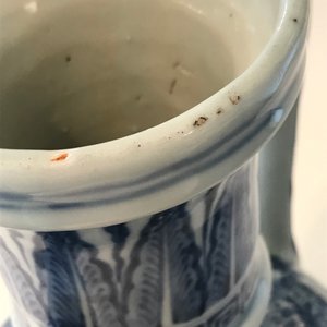 Een Chinese blauw-witte kan voor de Islamitische markt, wellicht Hongzhi — foto 12