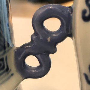 Een Chinese blauw-witte kan voor de Islamitische markt, wellicht Hongzhi — foto 9