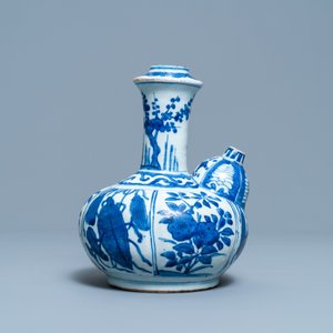 Een Chinese blauw-witte kendi, Wanli — foto 4