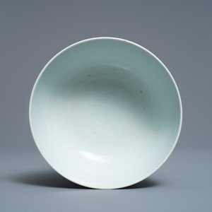 Een Chinese blauw-witte kom met gedicht 'Ode aan de rode kliffen', Kangxi/Yongzheng — foto 6