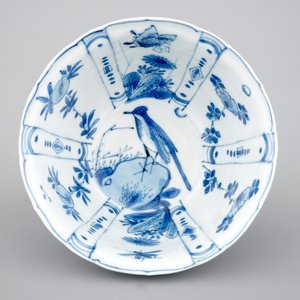 Een Chinese blauw-witte kraaienkom, Ming, Wanli — foto 6