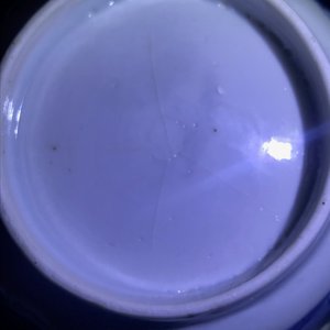Een Chinese blauw-witte kraakporseleinen kraaienkom, Wanli — foto 14