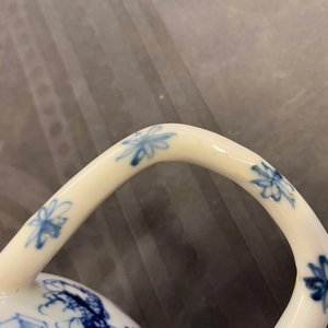 Een Chinese blauw-witte lijmpot voor de Vietnamese markt, Kangxi — foto 11