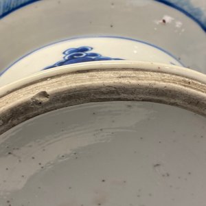 Een Chinese blauw-witte peervormige vaas met onsterfelijken, Kangxi — foto 21