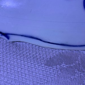 Een Chinese blauw-witte schotel met herten, vogels en insecten, Jiajing — foto 13