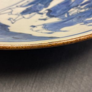 Een Chinese blauw-witte schotel met onsterfelijken, Yu Tang Jia Qi merk, Shunzhi — foto 18