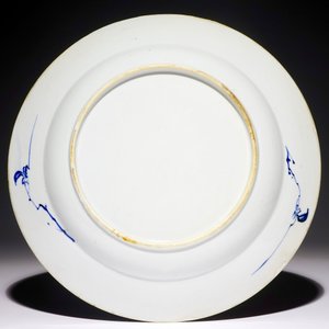Een Chinese blauw-witte schotel met scène uit "De Romance van de Westelijke Kamer", Yongzheng — foto 2