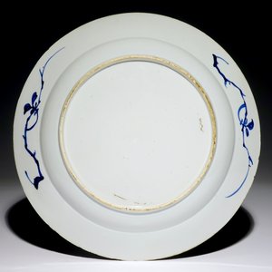 Een Chinese blauw-witte schotel met scène uit "De Romance van de Westelijke Kamer", Yongzheng — foto 2