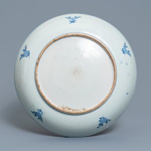 Een Chinese blauw-witte schotel met twee herten, Jiajing — foto 2
