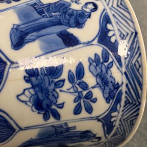 Een Chinese blauw-witte theepot en een paar wijnkoppen, Kangxi — foto 13