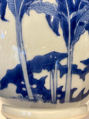 Een Chinese blauw-witte vaas met kylins, Transitie periode — foto 10