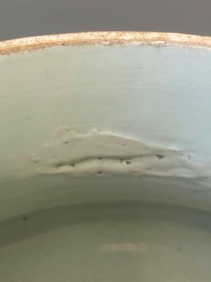 Een Chinese blauw-witte vaas met lotusslingers, Transitie periode — foto 12