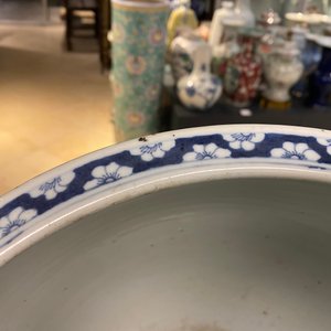 Een Chinese blauw-witte viskom, 19e eeuw — foto 26