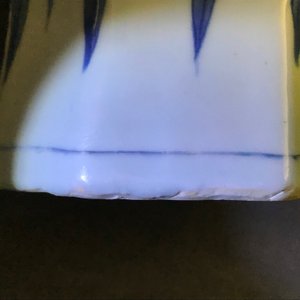 Een Chinese blauwwitte balustervaas, Transitie periode — foto 23