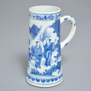 Een Chinese blauwwitte kroes, Transitie periode — foto 1