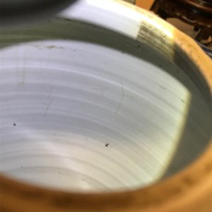 Een Chinese blauwwitte pot met lange Lijzen en zotjes, Kangxi — foto 10