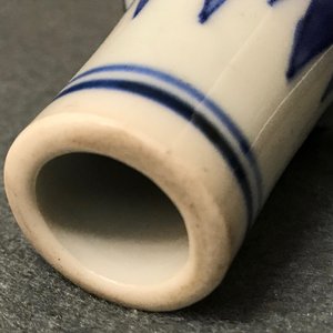 Een Chinese blauwwitte vaas met draken, Transitie periode — foto 7