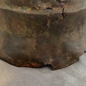 Een Chinese bronzen figuur van Boeddha, 18e eeuw — foto 14