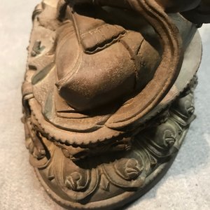 Een Chinese bronzen figuur van Guanyin, Ming — foto 20