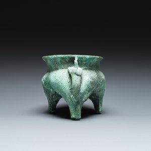 Een Chinese bronzen 'he' wijnkan, Westelijke Zhou, ca. 11e-8e v.C. — foto 5