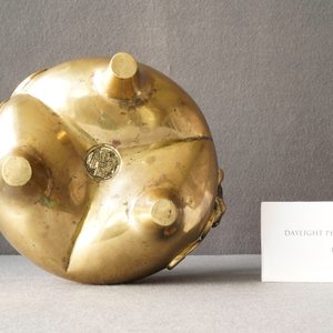 Een Chinese bronzen wierookbrander met chilong handgrepen, zegelmerk, 17/18e eeuw — foto 16