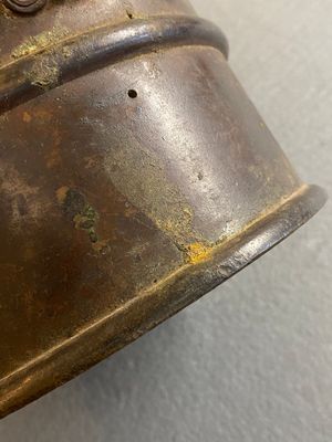 Een Chinese bronzen wierookbrander met dierenkoppen als handgrepen, Xuande merk, Kangxi — foto 4