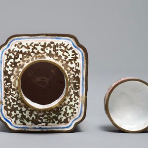 Een Chinese Canton email theebus met deksel, Qianlong — foto 7