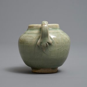 Een Chinese celadon theepot of schenkkan, Song/Yuan — foto 5