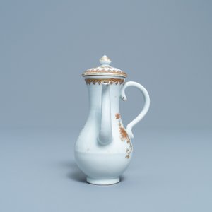 Een Chinese chocoladekan met het herinneringswapen van Rheden, Qianlong — foto 2