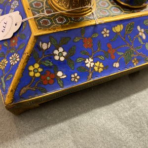 Een Chinese cloisonné bureauset, 19e eeuw — foto 19