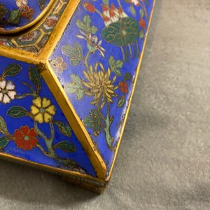 Een Chinese cloisonné bureauset, 19e eeuw — foto 21
