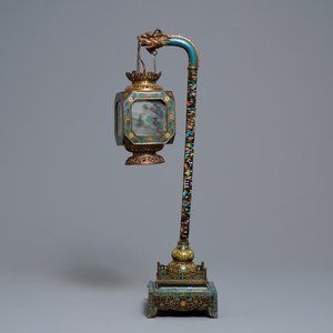 Een Chinese cloisonné lantaarn, Republiek — foto 2