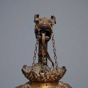 Een Chinese cloisonné lantaarn, Republiek — foto 9