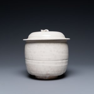 Een Chinese crèmekleurige dekselpot, Noordelijke Song — foto 2