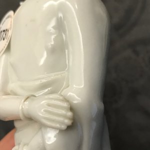 Een Chinese Dehua blanc de Chine figuur van 'Adam', Kangxi — foto 13