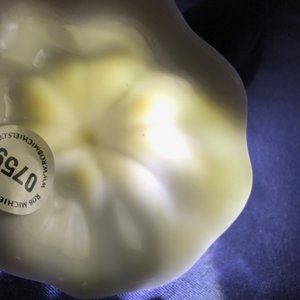Een Chinese Dehua blanc de Chine lotusbladvormige penselenwasser op sokkel, Kangxi — foto 12