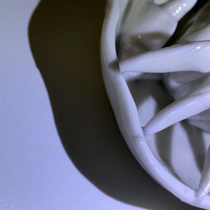 Een Chinese Dehua blanc de Chine waterdruppelaar in de vorm van een krab, Kangxi — foto 14