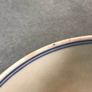 Een Chinese doucai kom met vissen in een lotusvijver, Xuande merk, Kangxi — foto 12