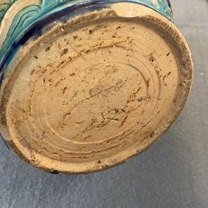 Een Chinese fahua vaas met eenden in een lotusvijver, Ming — foto 24