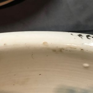 Een Chinese famille rose bloempot, twee schotels en een dekselkom, 19/20e eeuw — foto 17