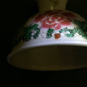 Een Chinese famille rose "draken" stem cup, Yongzheng — foto 13