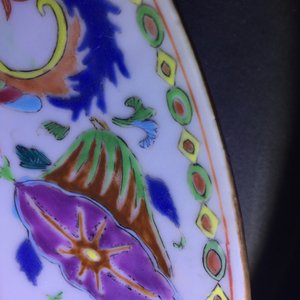 Een Chinese famille rose export “Pompadour” schotel, ca. 1745 — foto 4