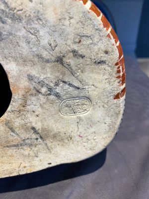 Een Chinese famille rose sculptuur van Boeddha, Zhu Mao Ji Zao 朱茂記造 merk, Republiek — foto 9