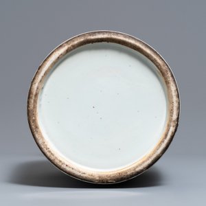 Een Chinese famille rose vaas met tweezijdig decor, 19/20e eeuw — foto 6