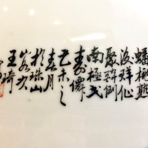 Een Chinese famille rose vaas met tweezijdig decor, 19/20e eeuw — foto 7