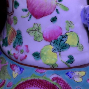 Een Chinese famille rose 'Wu Shuang Pu' vaas, 19e eeuw — foto 14